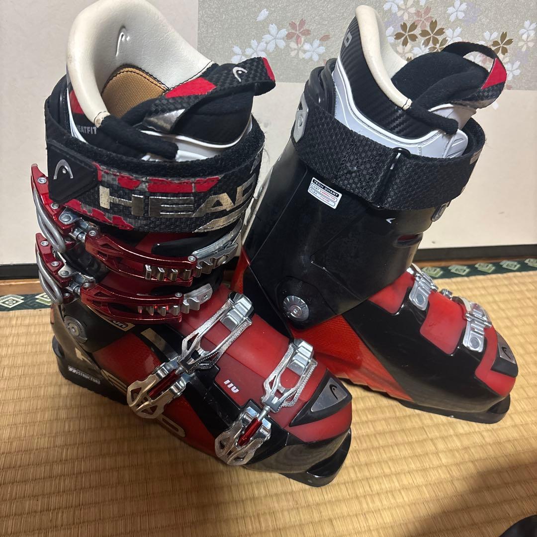 HEAD スキーブーツ レッド/ブラック