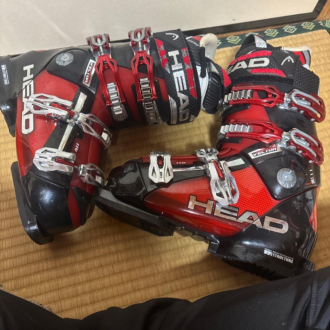 HEAD スキーブーツ レッド/ブラック