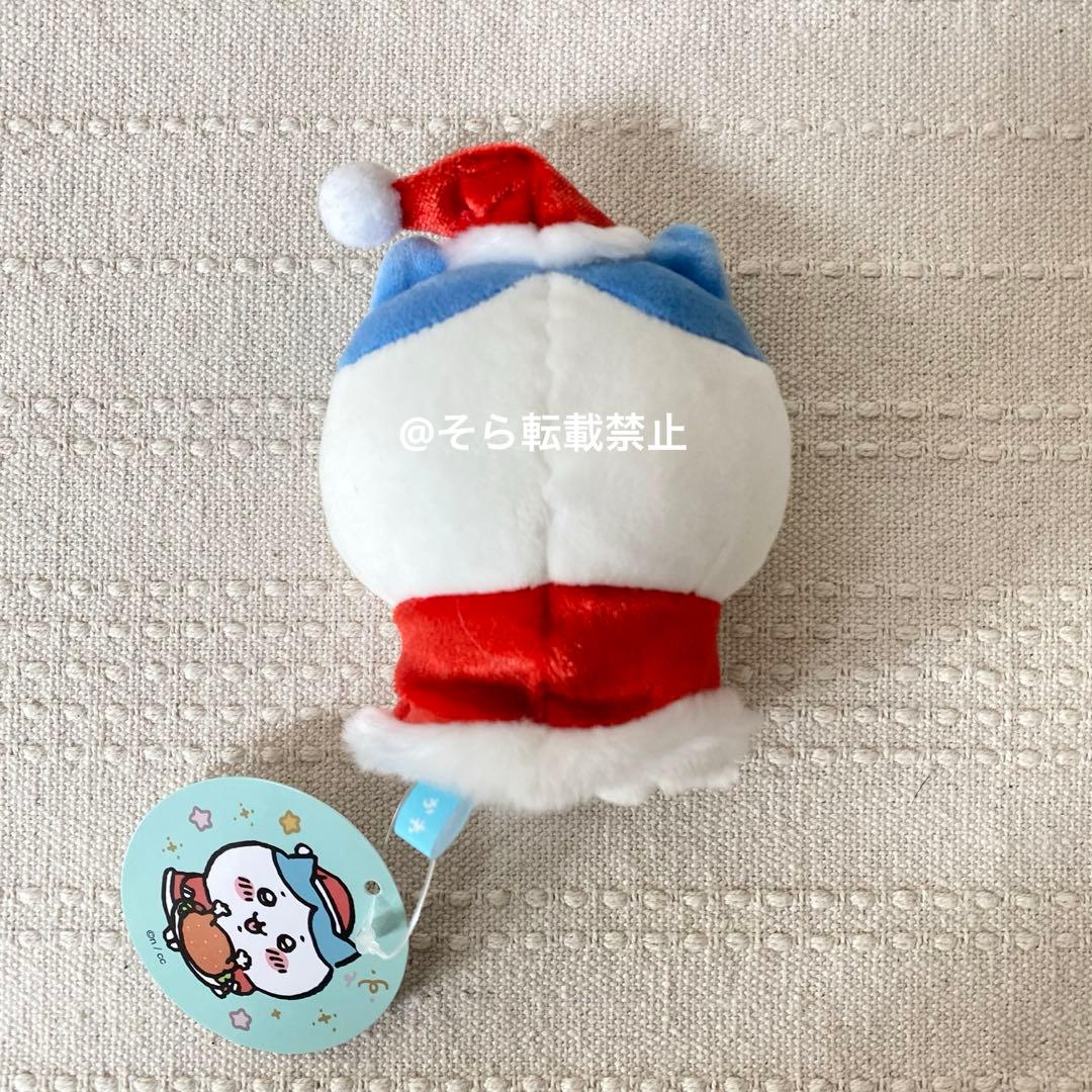 ちいかわ ハチワレ サンタさんだ！持ちますマスコット クリスマス