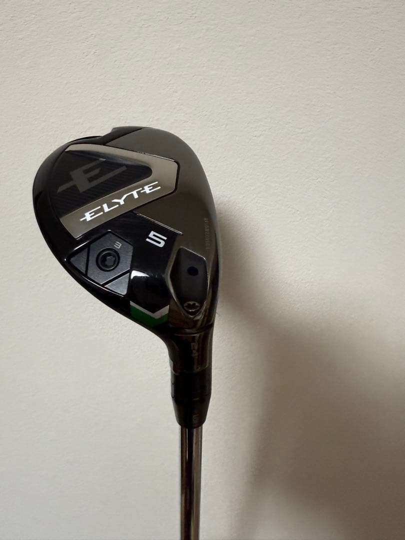 【超美品】ELYTEエリート ユーティリティー5番24°純正スチール