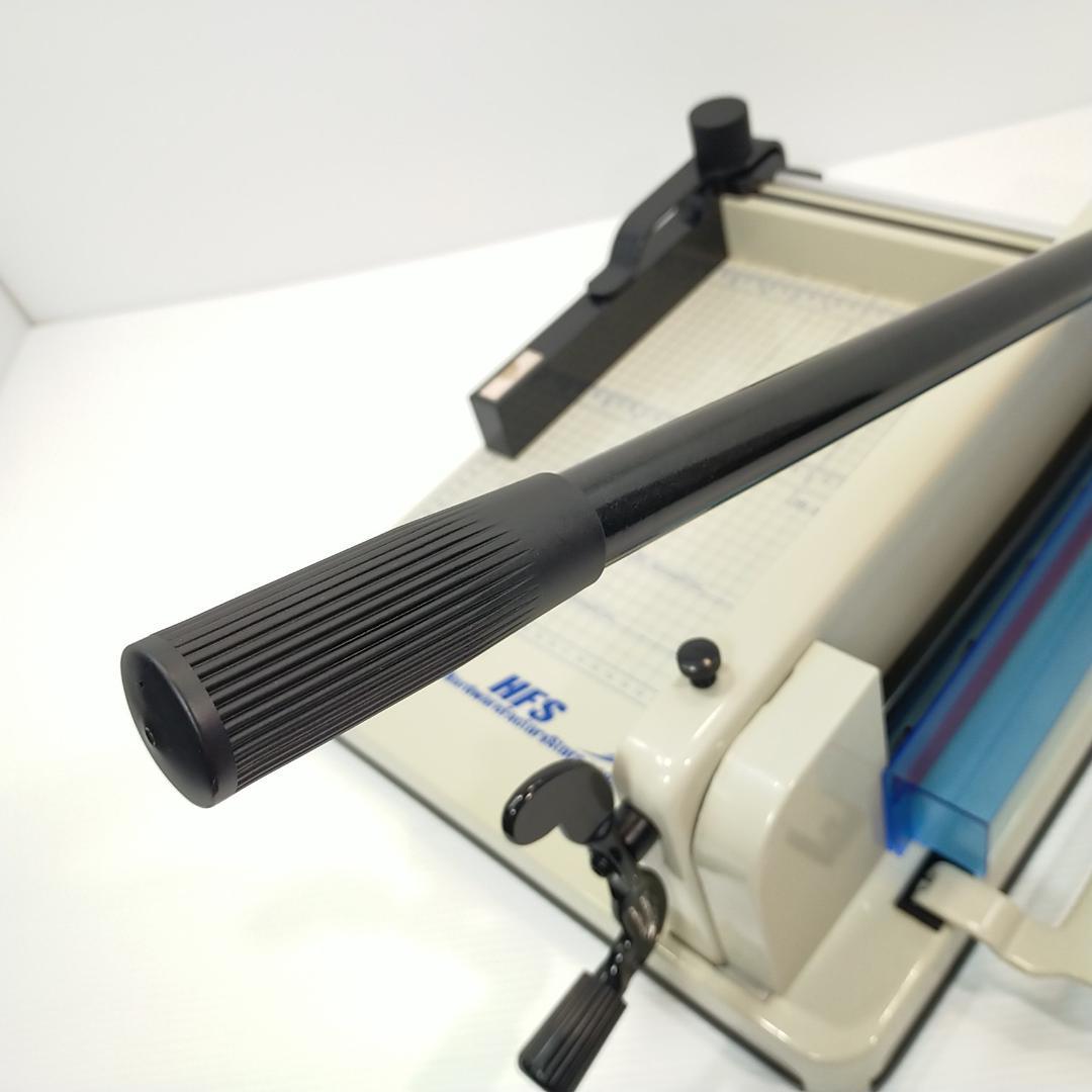 【新品刃】HFS(R) ペーパーカッター (A4) 大型裁断機 400枚まで
