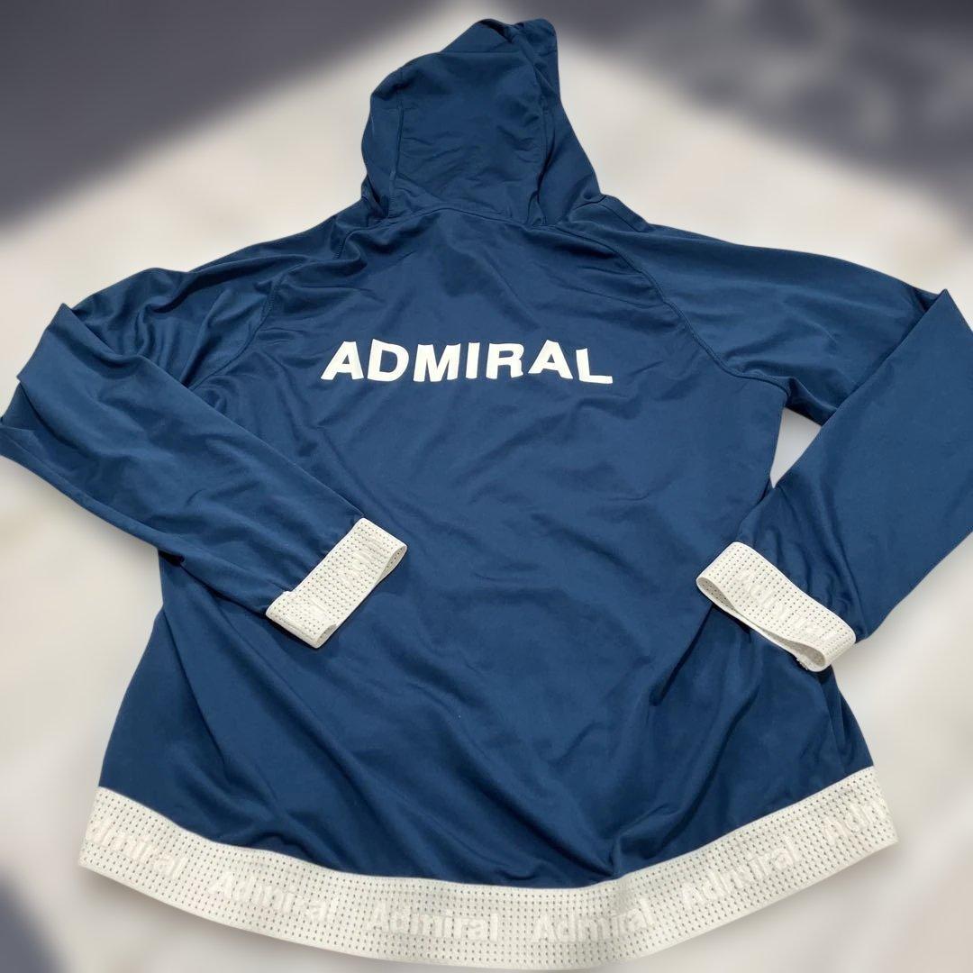 Admiral Athletics フルジップフーディ M ネイビー