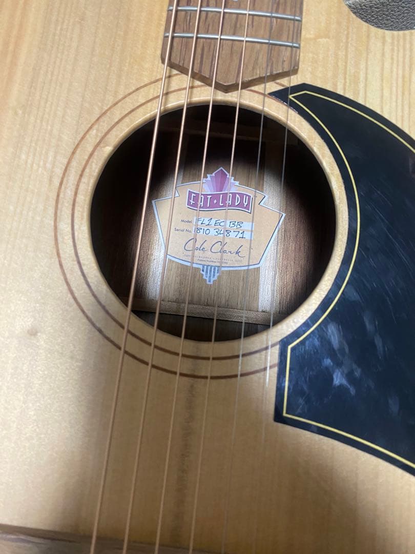 Cole Clark Fat Lady FL1 EC BB ハードケース付き