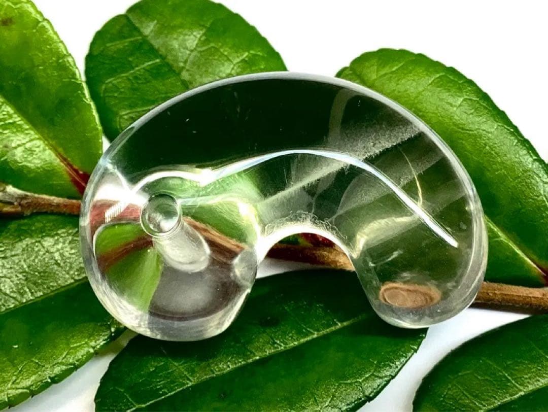 ✳ガネッシュヒマール水晶*勾玉の超最高峰　◆2度と入手は無理でしょう　鑑別書付‼️