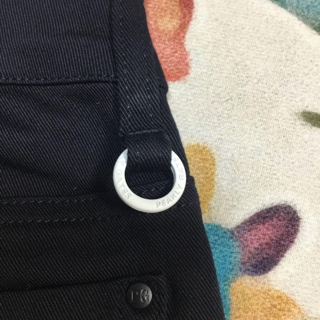 PG 89 レディース スリムフィットパンツ 黒 新品　サイズ00