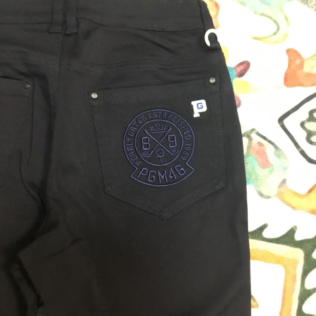 PG 89 レディース スリムフィットパンツ 黒 新品　サイズ00
