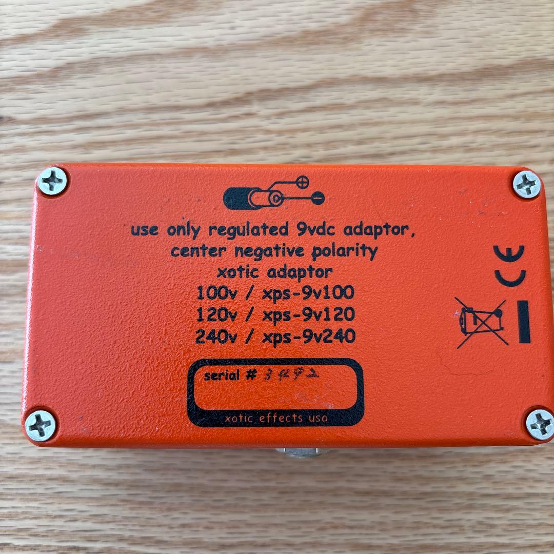 Xotic BB Preamp 手書きシリアル 3000番台