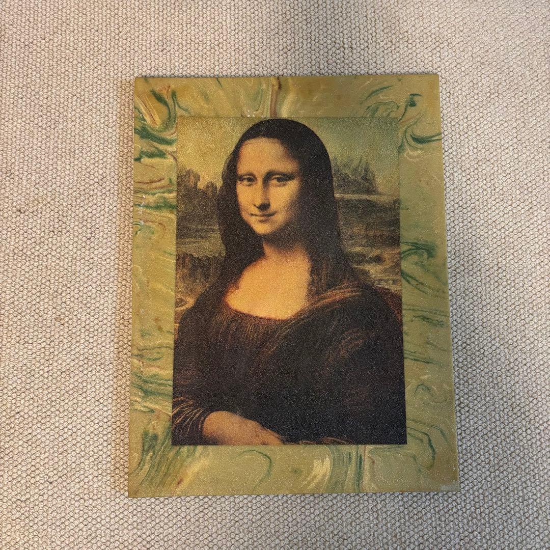 モナリザ壁画(大理石パネル画)