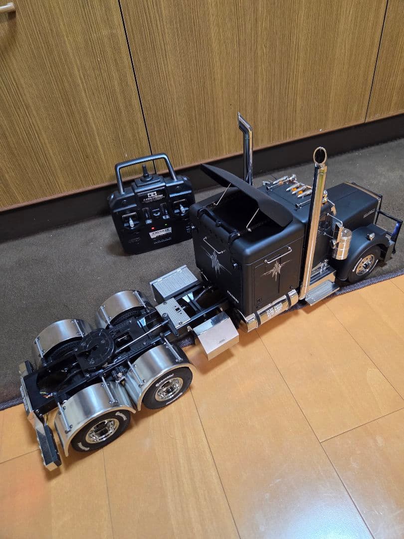 タミヤ1/14 　グランドハウラー　フルオペレーション