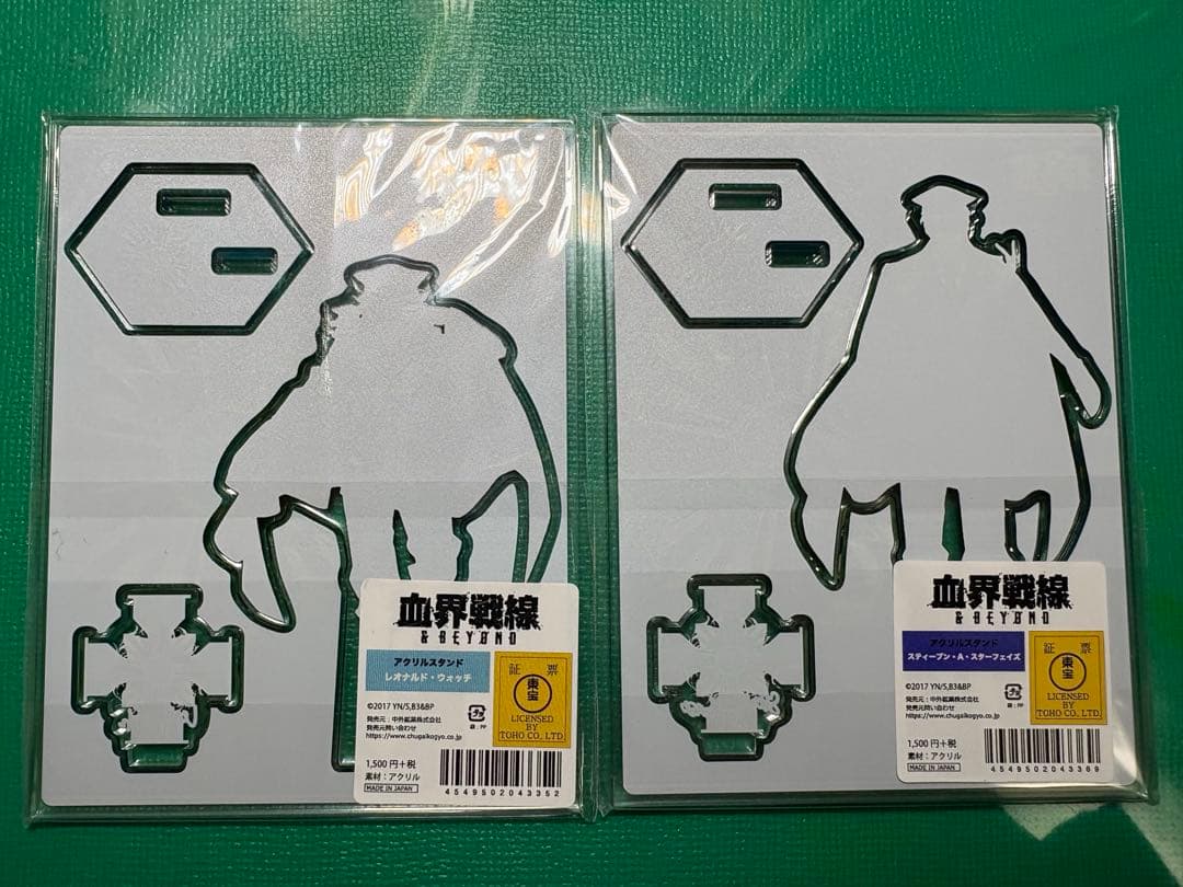 血界戦線 スティーブン レオナルド アクリルスタンド 軍服