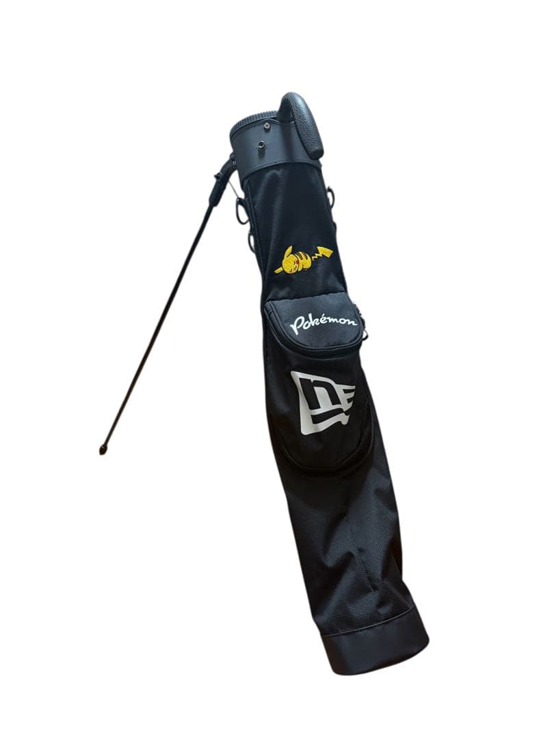 ニューエラ x ポケモン ゴルフ セルフスタンドケース ピカチュウ \"ブラック
