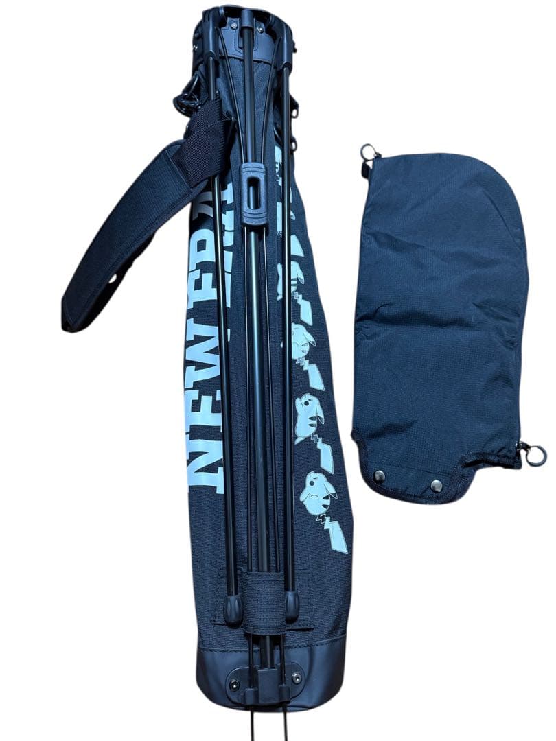 ニューエラ x ポケモン ゴルフ セルフスタンドケース ピカチュウ \"ブラック