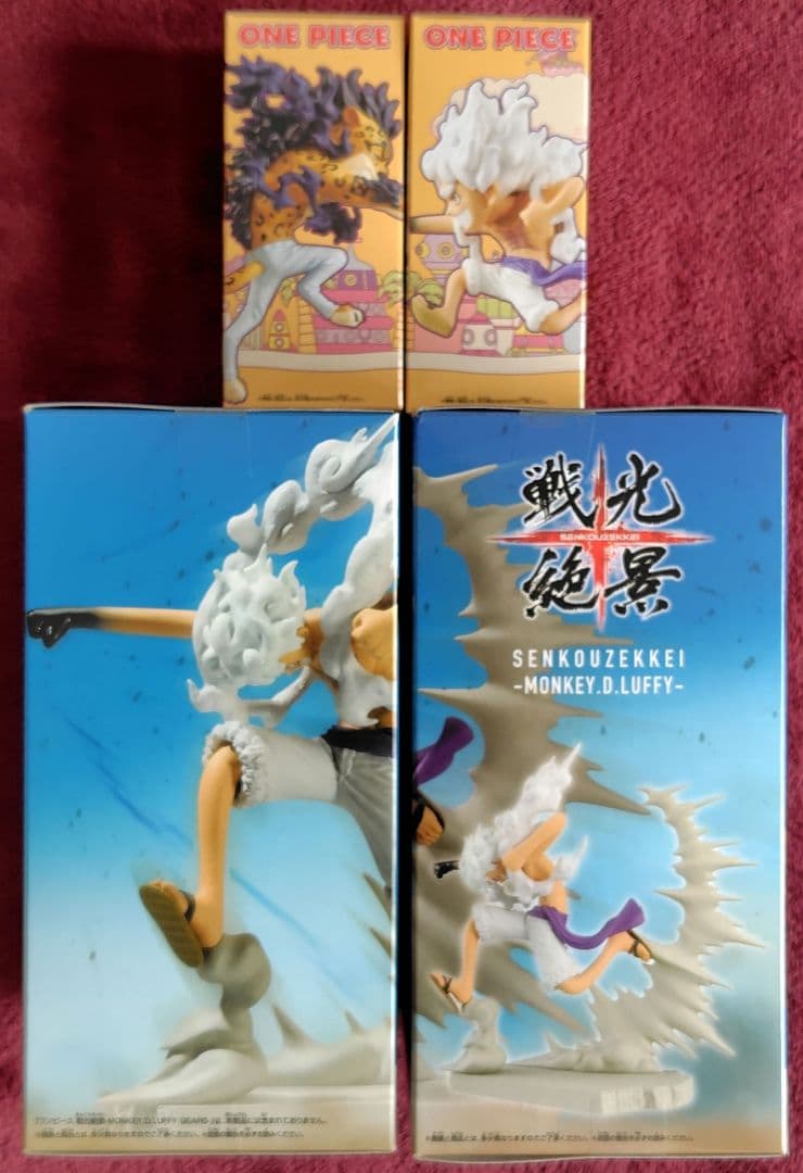 ワンピース、ロブ・ルッチ、モンキー・D・ルフィ、戦光絶景、ワーコレ、フィギュア、