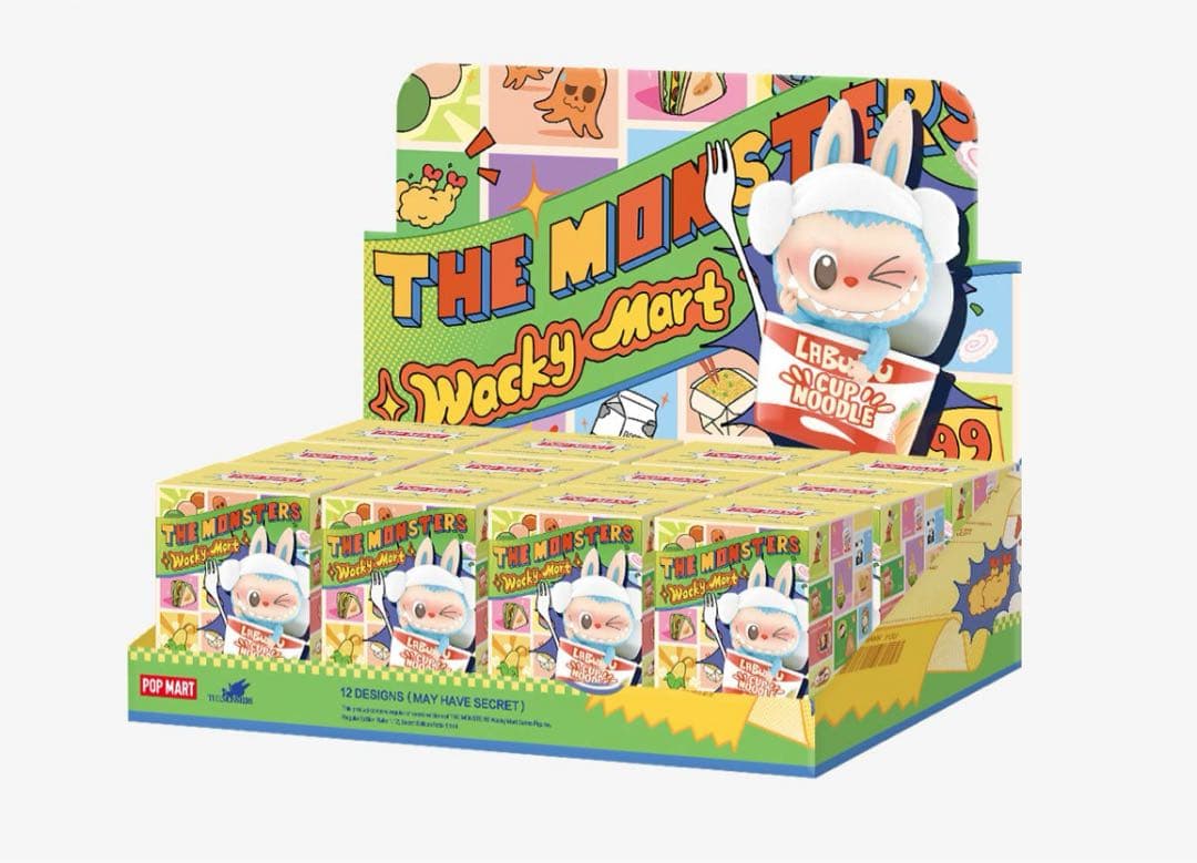 ぬいぐるみ POPMART THE MONSTERS LABUBU Wacky Mart