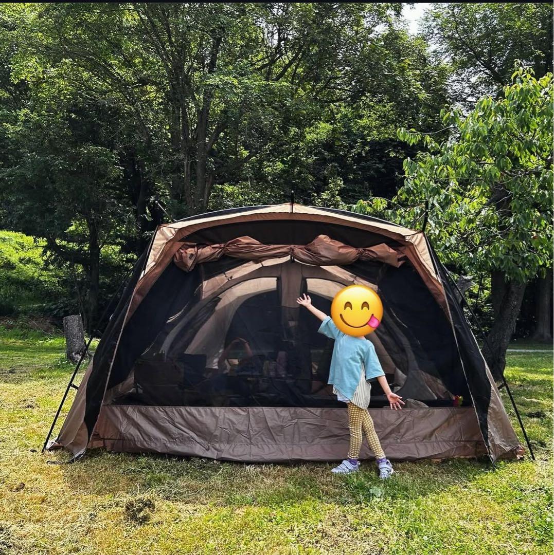 ラーテルワークス ボーデン　２ルームテント　コヨーテブラウン