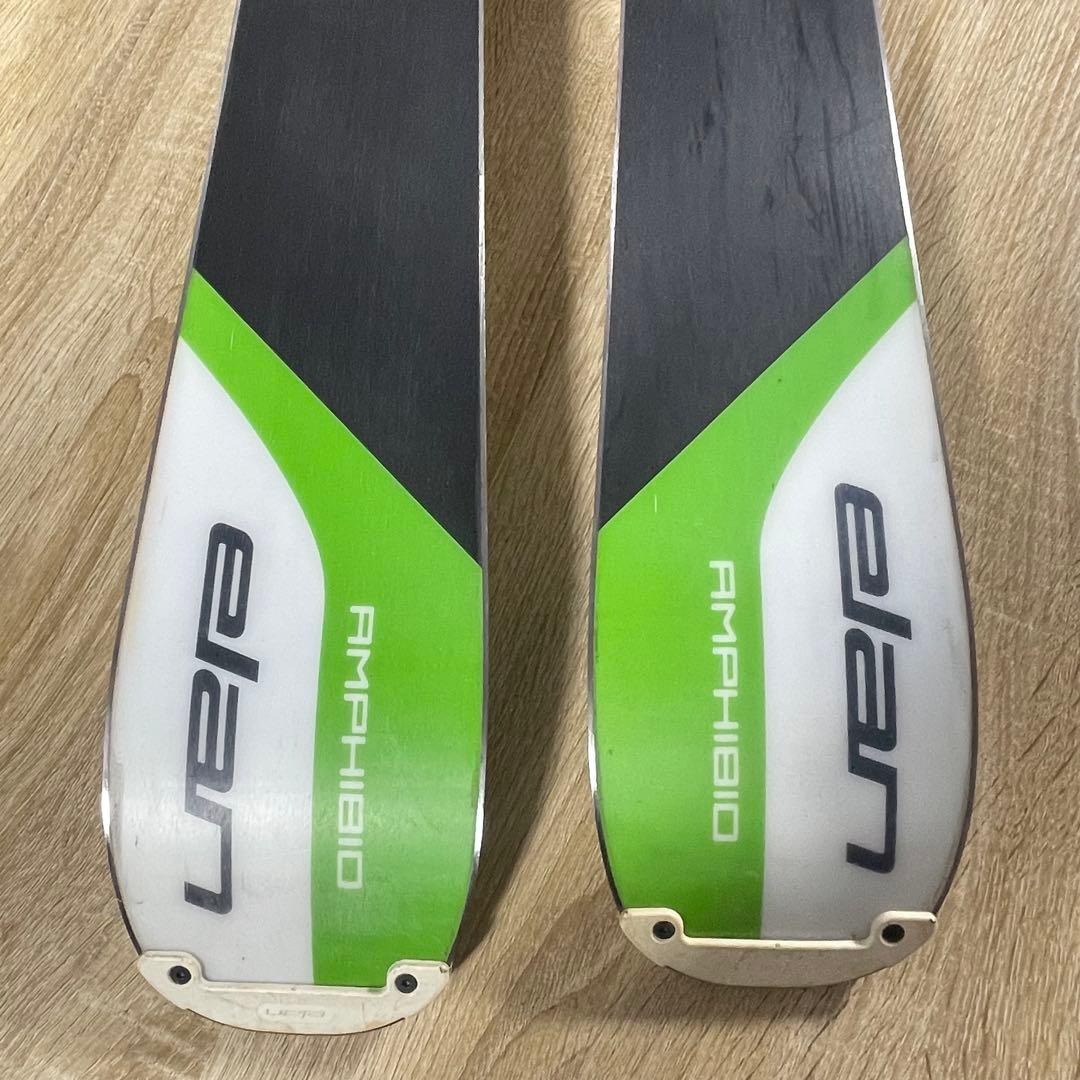 elan168cm SALOMON26/26.5cmストック付きスキーセット