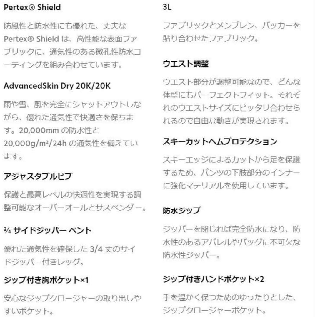 サロモン　スノボー　スキー　ウェアパンツ　ウェア　ツナギ　オーバーオール　L