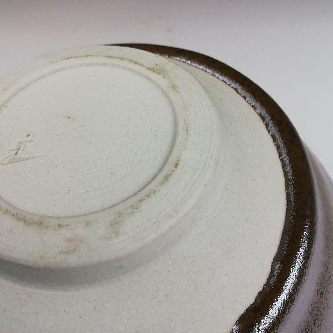 Ｔ９０８　茶碗　『灰被　天目茶碗』『桶谷定一 作』　共箱　抹茶碗　茶道具