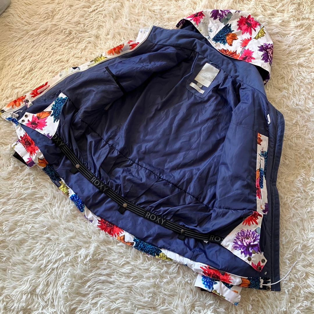 #1i✨ROXY ロキシー✨蜷川実花 花柄スノボウェア ジャケット レディースL