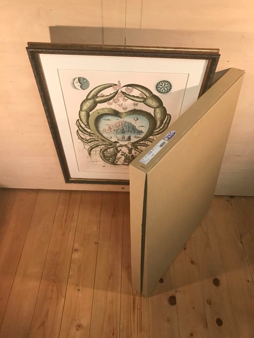 ペイネ　「蟹座」　銅版画　直筆サイン・エディション有り