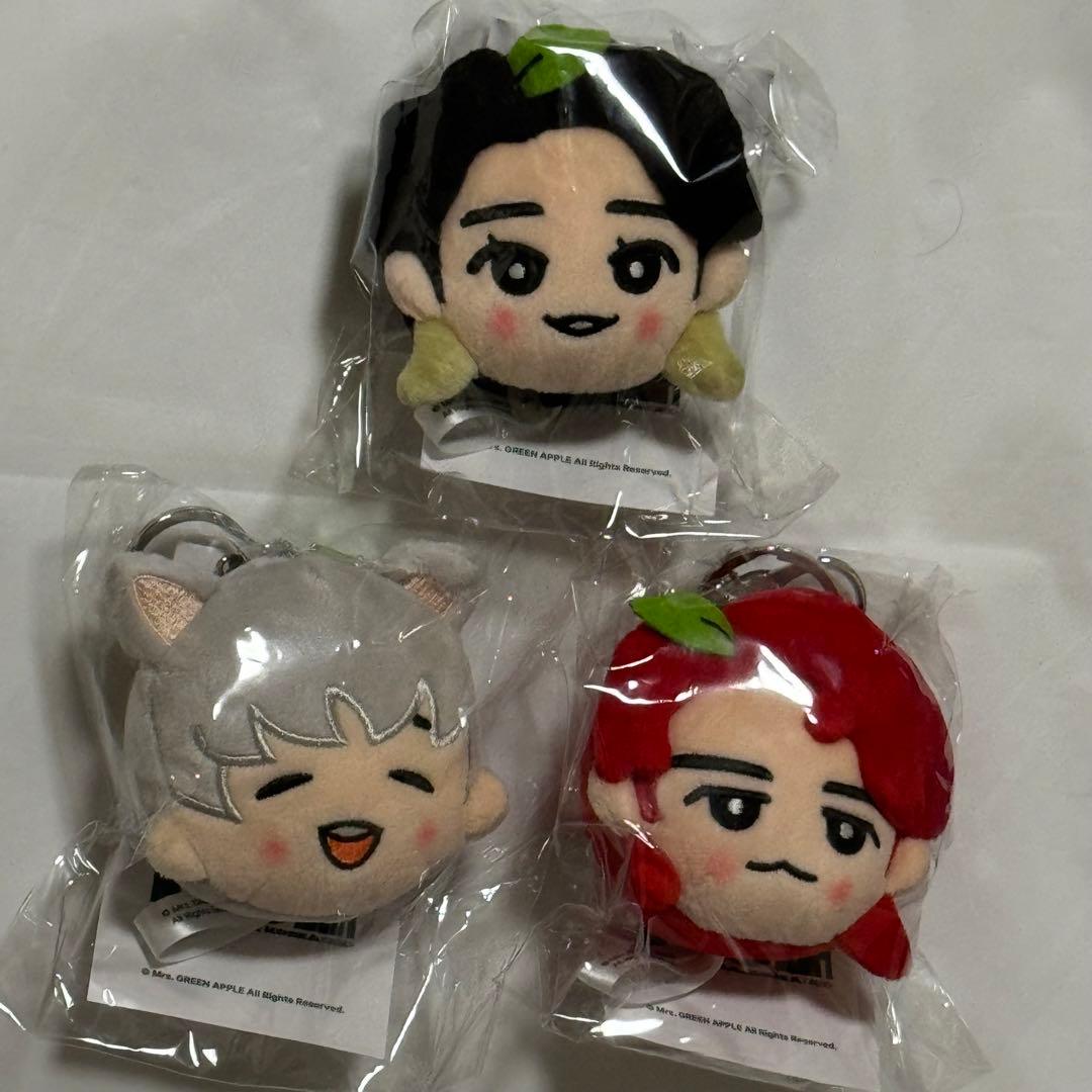 Mrs. GREEN APPLE 韓国 キーリング 3個セット