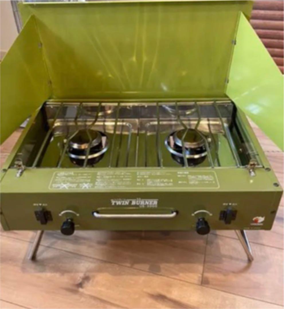 希少　レア　ユニフレーム　ツインバーナー