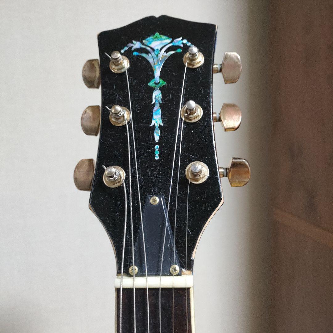 レスポール系改造　オーバーラッカーブルー　レリック少々