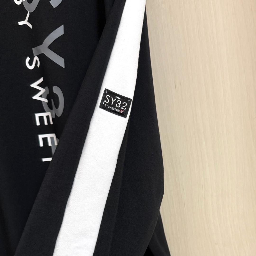 美品 SY32 by SWEET YEARS サイドライン モックネック