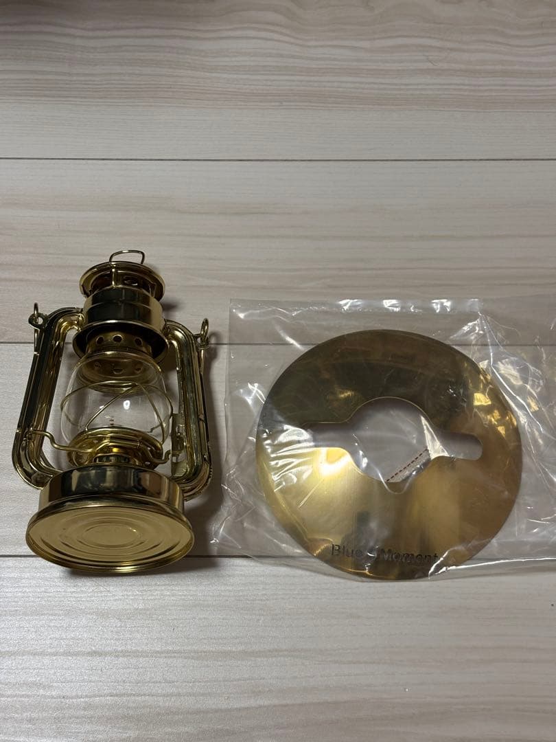 Blue Moment 真鍮 ランタン セット