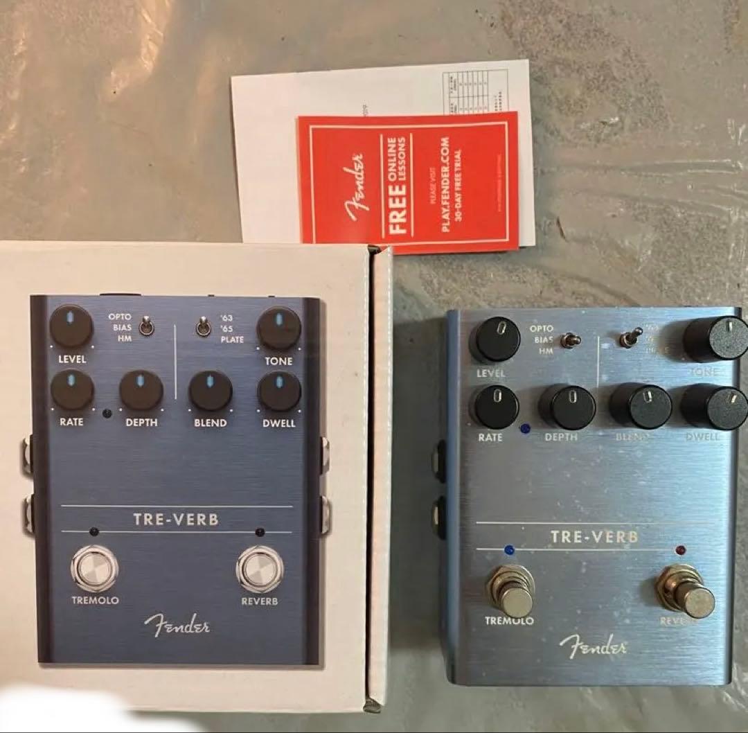 Fender TRE-VERB ギターエフェクター