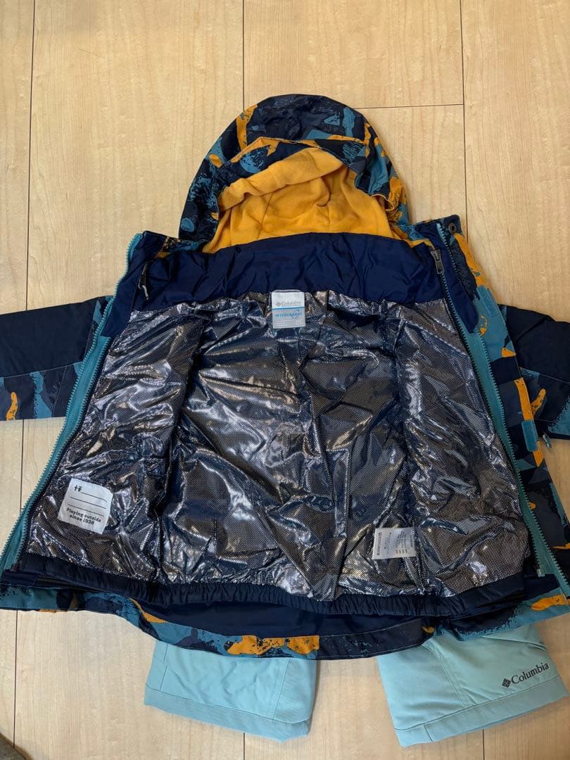 【未使用】子供用スキーウェア コロンビア　XXS