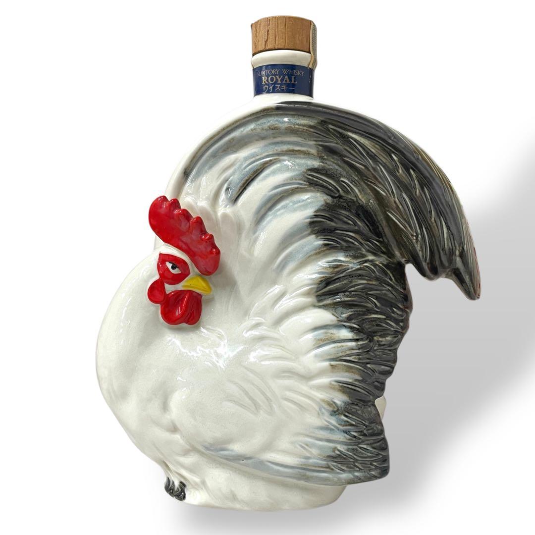 【未開栓】SUNTORY /1993 酉（とり）/干支ボトル/陶器