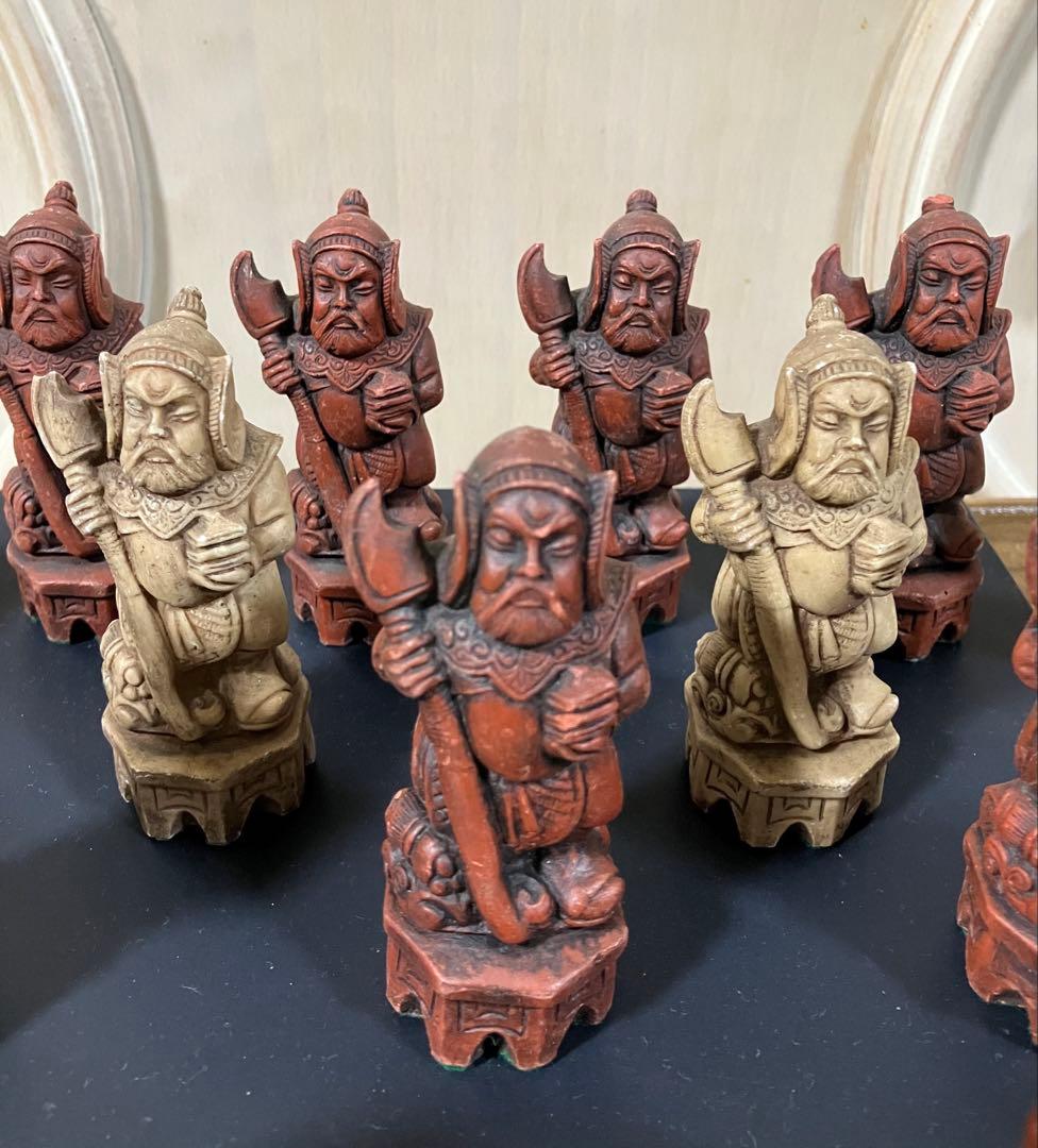 ヴィンテージ　中国の富の神　樹脂像　フィギュア　ゲーム用ピース？