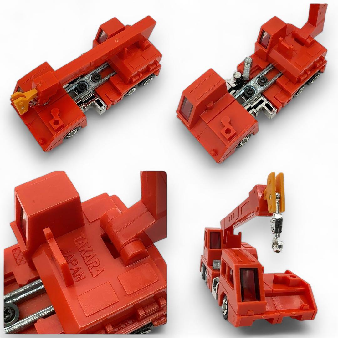 【新品同様+激レア】TAKARA タカラ ダイアクロン トラッククレーン