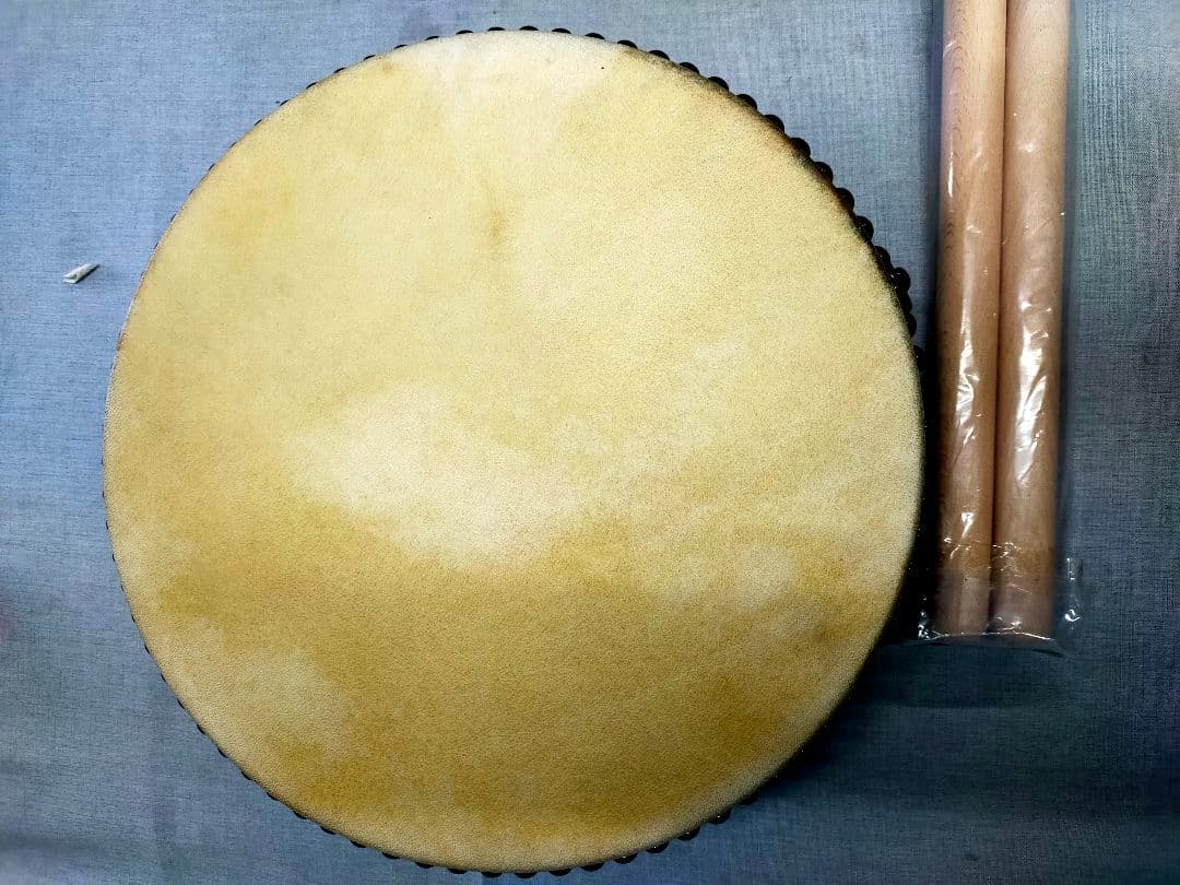 ✨️新品未使用　ZEN-ON　全音　平太鼓　1.1尺　☓　3寸　牛皮使用✨️