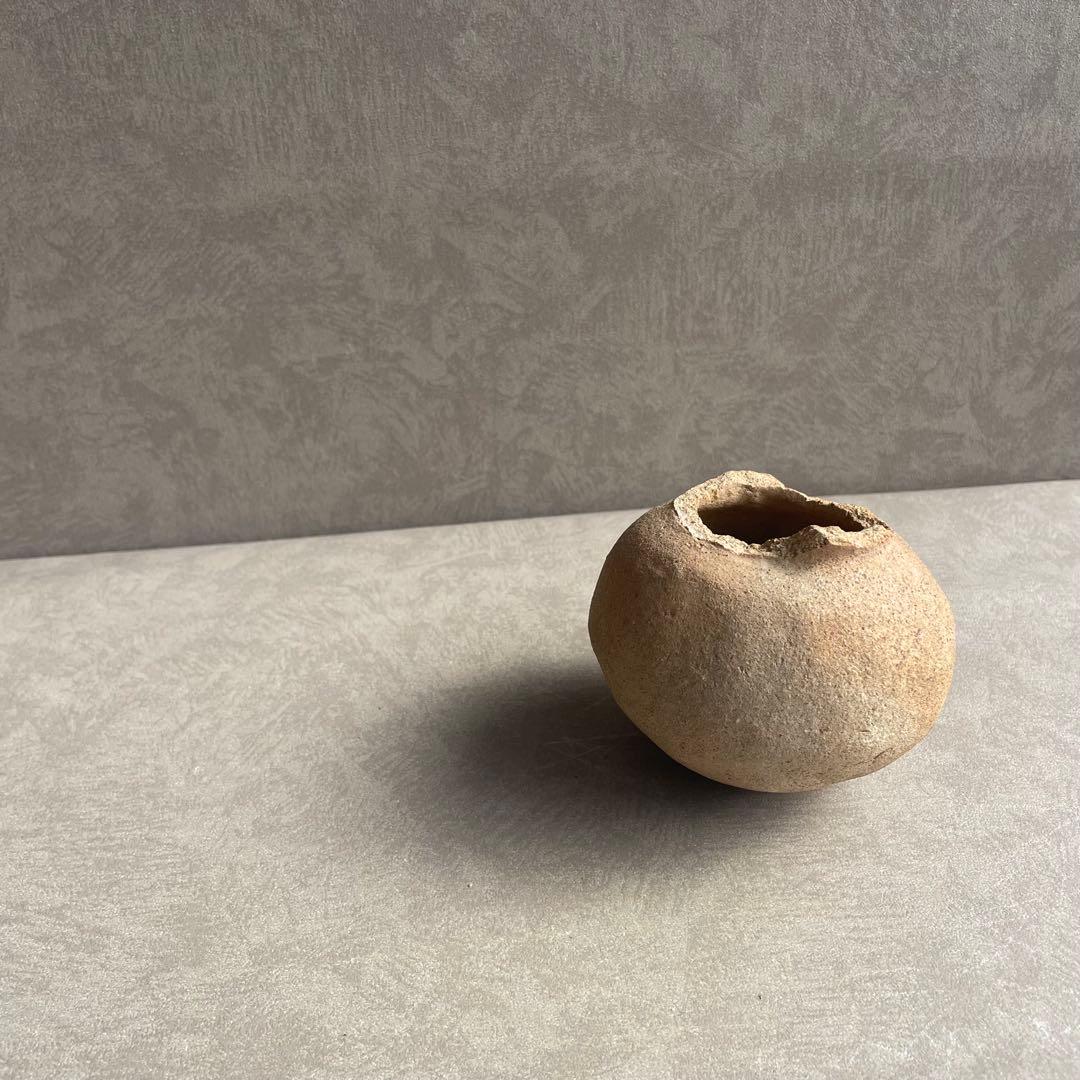 弥生土器小壺 矢作川出土 考古学 骨董 古美術 アンティーク 花器 壺 土器