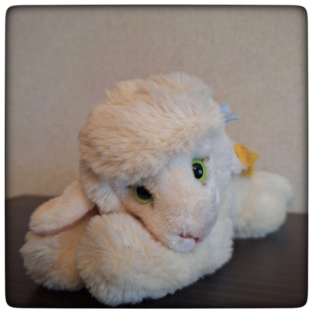 【居眠り子羊 Floppy Lamm24 cm】 シュタイフ 美品