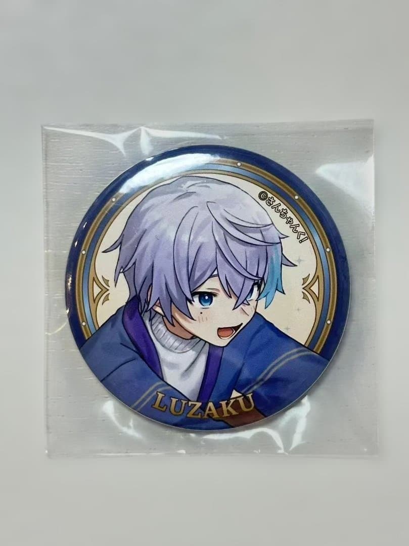 『送料無料』さんちゃんく！ 4周年 缶バッジ ＬＵＺＡＫＵ 水月ルザク　18個