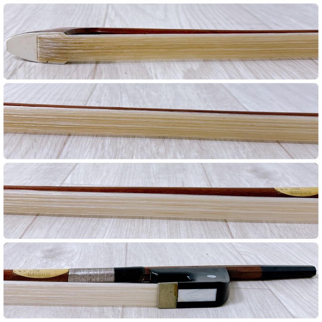 SUGITO BOW No.380 4/4 BASS G型 コントラバス 弓