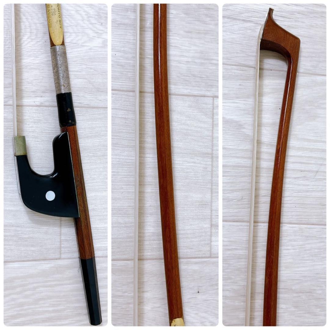 SUGITO BOW No.380 4/4 BASS G型 コントラバス 弓