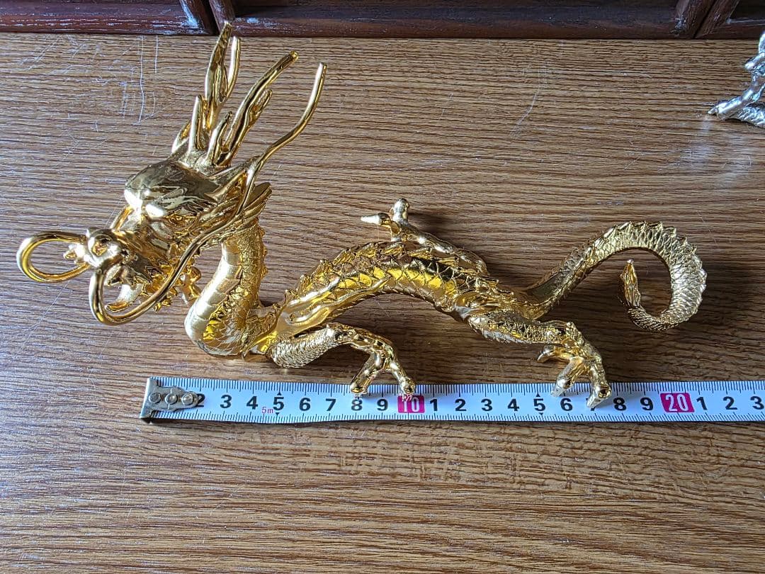 銀龍のみ　置物　開運　金運　風水　龍神様