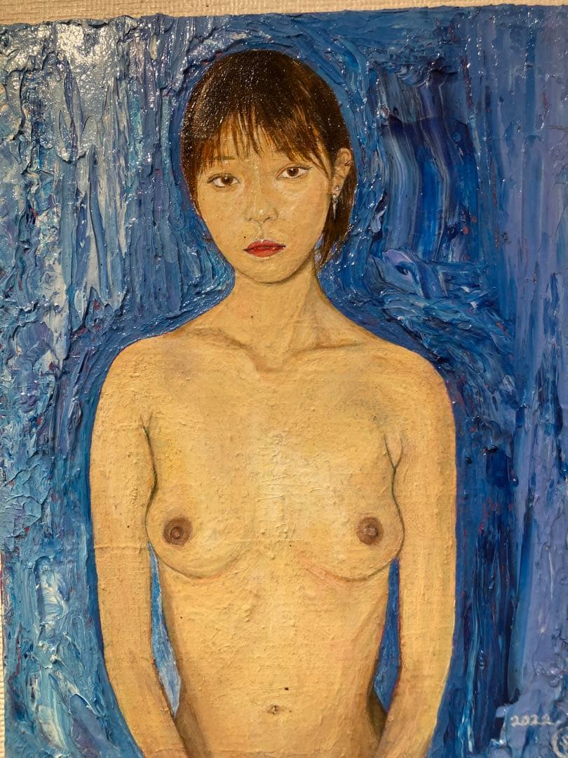 絵　絵画　原画　美しい　油絵　雑貨　裸婦画　インテリア　アート　美術　芸術　美女