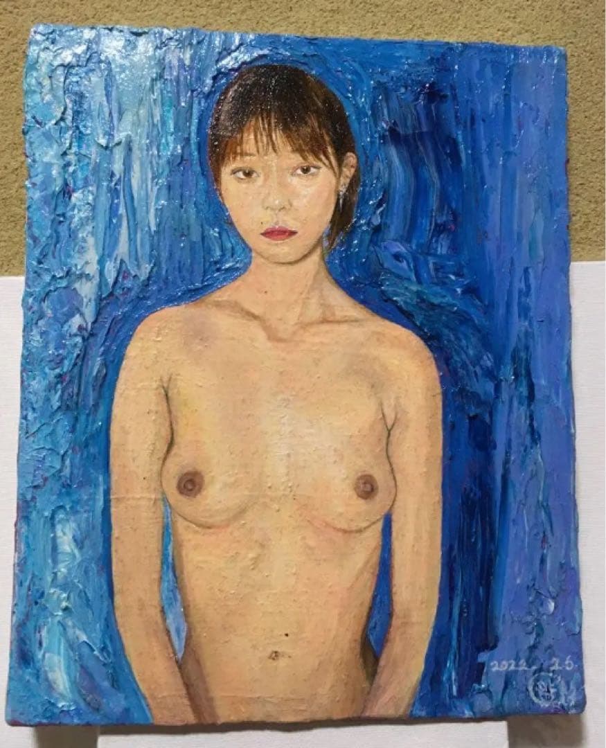 絵　絵画　原画　美しい　油絵　雑貨　裸婦画　インテリア　アート　美術　芸術　美女