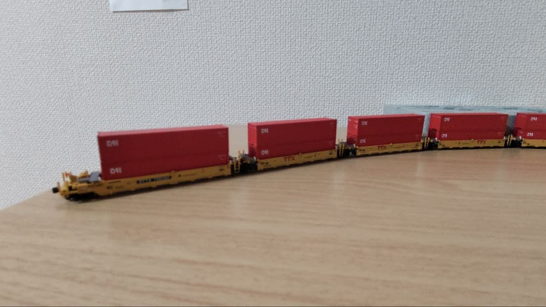 KATO MAX-I ダブルスタックカー 5両セット アメリカ型貨車