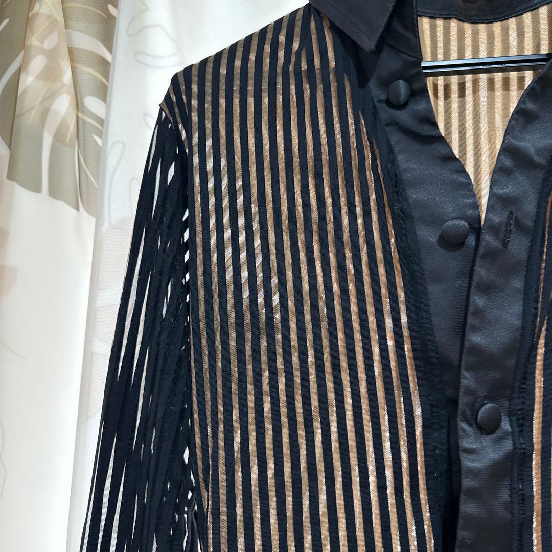 社交ダンス　ラテン　メンズシャツ　サイズS 定価45000円