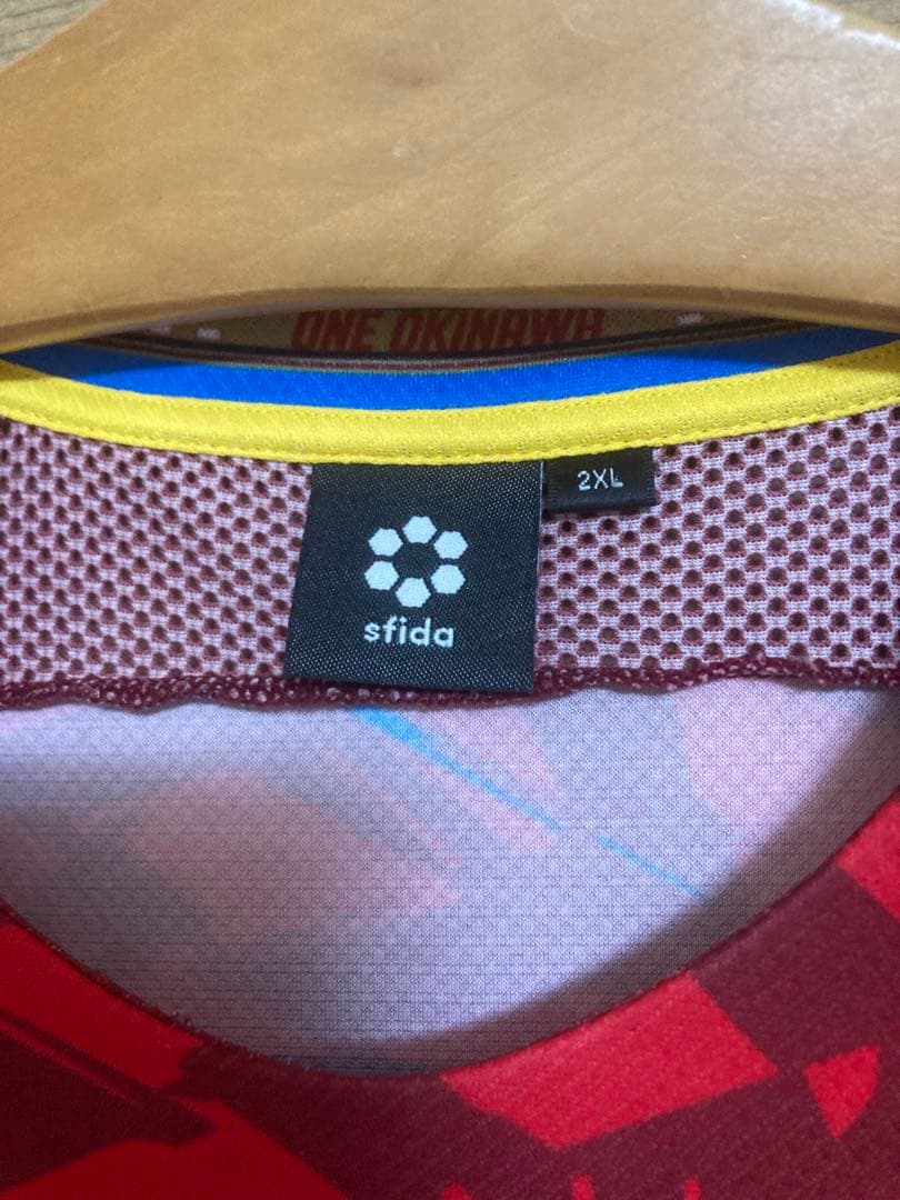 FC琉球 ユニフォーム 2XLサイズ 赤