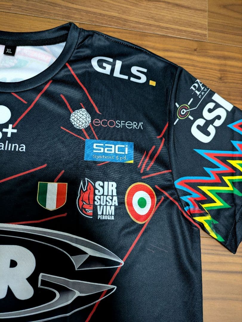 ✭プレミアム品質　ユニフォーム　ペルージャ　プレゲームシャツ　石川祐希　XL