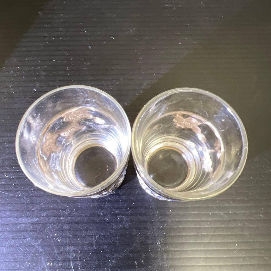 sterling950刻印　透かし盃2点　ケース付　東Y7-1219☆2Fタルニ