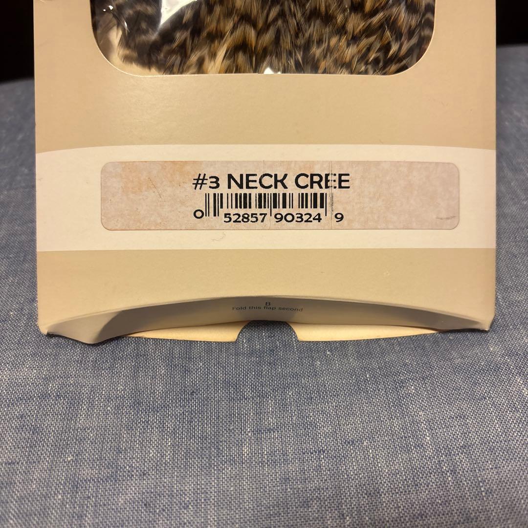 ルアー・フライ METZ Premium Neck Hackle #3 Neck Cree