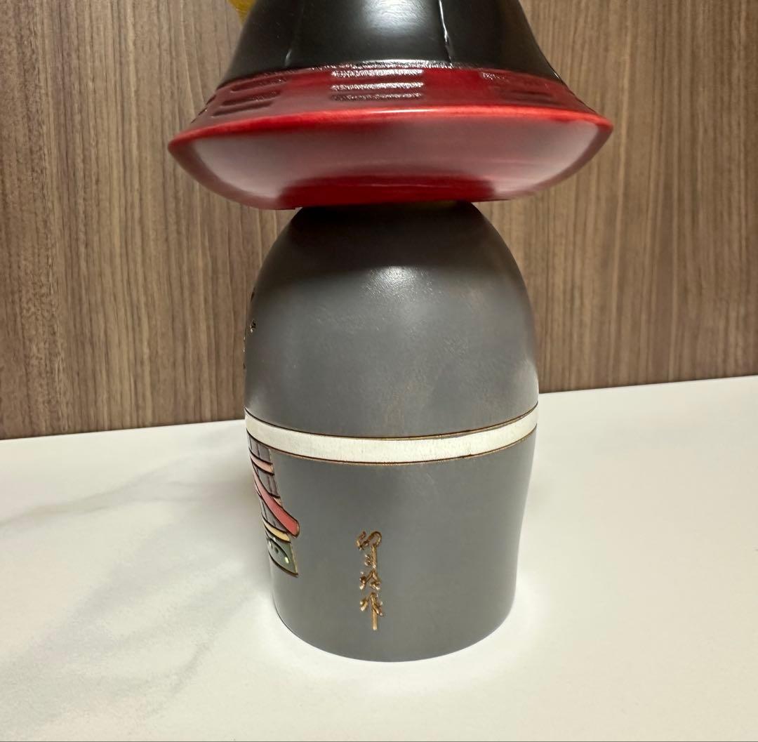 卯三郎こけし 五月人形 こけし 若武者 兜 日本製 新品